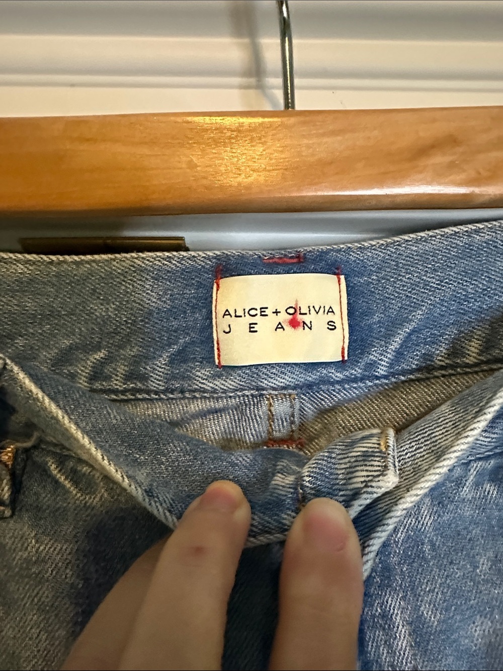 Alice + Olivia Cay Cargo Jeans Sz25 - Picture 4 of 9